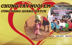 Đăng Quang Watch đồng hành cùng dự án Nuôi Em - mang hàng ngàn bữa ăn cho trẻ em vùng cao