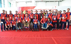 Thứ trưởng Hoàng Đạo Cương thăm, động viên Đoàn Thể thao người khuyết tật Việt Nam dự ASEAN PARA Games 12