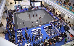 Lần đầu tiên tại Việt Nam: Giải bóng rổ 3x3 được tổ chức tại trung tâm thương mại