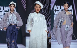 Họa tiết thủy ba thế kỷ 19 của Việt Nam được được tôn vinh trên váy áo ứng dụng