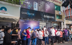 Không khí náo nhiệt trong ngày khai trương cửa hàng trải nghiệm Samsung SamCenter thứ 30