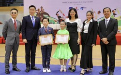 Con trai Khánh Thi - Phan Hiển được khen thưởng tại Giải vô địch trẻ và Cúp Khiêu vũ quốc gia