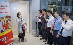 Nhà ga T2 - Cảng Hàng không quốc tế Phú Bài đón chuyến bay quốc tế đầu tiên