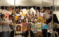 Sự kiện vẽ tranh cộng đồng thu hút người trẻ trong khuôn khổ cuộc thi ‘UOB Painting of the Year’