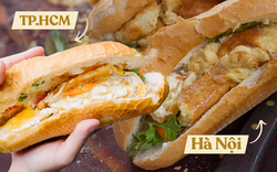 Món bánh mì cực đơn giản nhưng lại tạo hàng nghìn cuộc bàn luận đầy ngỡ ngàng về sự khác nhau ở TP.HCM và Hà Nội