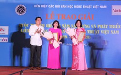 Trao giải cuộc thi Tìm hiểu 75 năm xây dựng và phát triển Liên hiệp các Hội VHNT Việt Nam