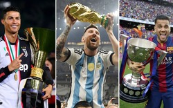 Những cầu thủ giành nhiều danh hiệu nhất lịch sử: Messi số 1, Ronaldo thăng hạng nhờ 