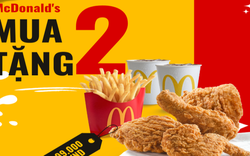 Mới đầu tuần, ShopeeFood đã chiêu đãi tín đồ gà rán McDonald’s ưu đãi Mua 2 tặng 2 đầy hấp dẫn