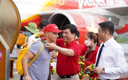 Vietjet hút khách quốc tế tới Việt Nam trong sáu tháng đầu năm 