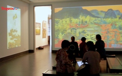 Lần đầu tiên Bảo tàng Mỹ thuật Việt Nam đưa đồ họa chuyển động vào triển lãm hội họa
