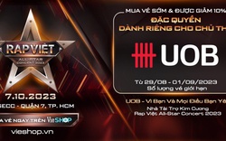 Chủ thẻ ngân hàng nào tại Việt Nam được hưởng đặc quyền mua vé sớm Rap Việt All-Star Concert 2023?