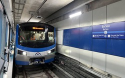 Tàu Metro số 1 TP.HCM lần đầu chạy thử toàn tuyến từ Bến Thành đến Suối Tiên