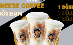 Cheese Coffee “chơi lớn” khao người dùng ShopeeFood deal cà phê chỉ 1 đồng và loạt voucher 60.000 đồng