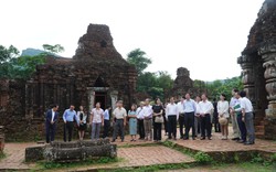 Hoàng Thái tử Nhật Bản và Công nương thăm Đà Nẵng, tham quan khu đền tháp Mỹ Sơn