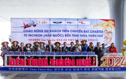 Thừa Thiên Huế đón chuyến bay charter đến từ Hàn Quốc 
