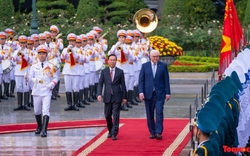 Chủ tịch nước Võ Văn Thưởng chủ trì lễ đón chính thức Tổng thống CHLB Đức