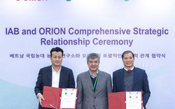 Orion hợp tác chiến lược cùng Viện sinh học Nông nghiệp