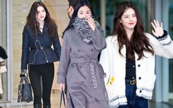 Gương mặt giống nhau nhưng Song Hye Kyo và Han So Hee lại có thời trang sân bay đối lập