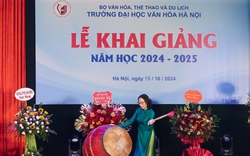 Hơn 2.000 tân sinh viên Trường Đại học Văn hóa Hà Nội chính thức bước vào năm học mới