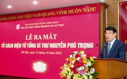 Ra mắt tủ sách điện tử Tổng Bí thư Nguyễn Phú Trọng