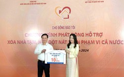 Chung tay xóa nhà tạm, Tập đoàn TH và Quỹ Vì Tầm Vóc Việt ủng hộ 10 tỷ đồng