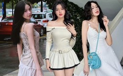 Nhan sắc đời thường ngọt ngào và style xinh yêu của Hoa hậu Thanh Thủy