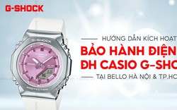 Hướng dẫn kích hoạt bảo hành điện tử đồng hồ Casio G-Shock chính hãng tại Bello