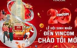 Sinh nhật Vincom 20 năm khai màn mùa lễ hội rực rỡ trong năm