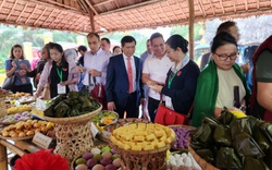 Đoàn đại biểu tham dự hội nghị quốc tế về du lịch nông thôn trải nghiệm Làng rau Trà Quế