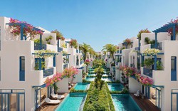Ghé thăm nhà phố biển phong cách Hy Lạp tại Sông Town – CaraWorld Cam Ranh