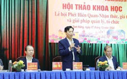 Phú Thọ tìm giải pháp khôi phục lễ hội Phết Hiền Quan