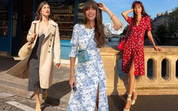 4 mẫu váy liền trẻ trung và sang trọng, không thể thiếu trong tủ đồ mùa xuân của phụ nữ Pháp
