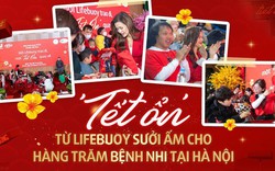 “Tết ổn” từ Lifebuoy sưởi ấm cho hàng trăm bệnh nhi tại Hà Nội