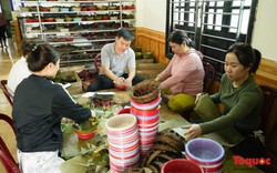 Cận cảnh nghề làm bánh tổ truyền thống dịp Tết ở Quảng Nam