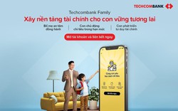 Techcombank Family giúp cha mẹ đồng hành tài chính cùng con