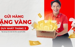 J&T Express Việt Nam tặng hơn 10 cây vàng PNJ cho khách hàng