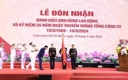 Tổng công ty Tân Cảng Sài Gòn đón nhận Danh hiệu Anh hùng Lao động lần thứ 2