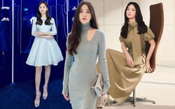 Phụ nữ trên 40 tuổi học được gì từ phong cách diện váy của Song Hye Kyo?