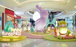 Thỏ “khổng lồ”, trứng Phục Sinh đầy màu sắc đang chờ đợi các bé đến Crescent Mall khám phá