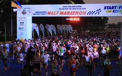 Hơn 3.500 người tham gia Giải Half Marathon Thành phố mới Bình Dương năm 2024