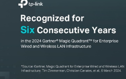 TP-Link nhận danh hiệu Niche Player của Gartner Magic Quadrant 6 năm liên tiếp