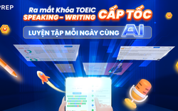 PREP ra mắt khóa học TOEIC Nói - Viết cấp tốc cho người mất gốc, luyện tập mỗi ngày trong phòng luyện thi ảo!