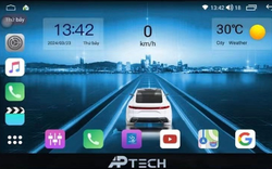 Xu hướng màn hình ô tô Android Aptech chính hãng năm 2024