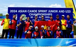 Canoe Việt Nam giành 6 HCV tại Giải vô địch trẻ và U23 vô địch châu Á