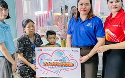 Long Châu cùng Quỹ Hy Vọng tiếp sức cho 10 bệnh nhi tại Bệnh viện TW Huế