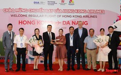 Đón chuyến bay đầu tiên đến Đà Nẵng của Hong Kong Airlines