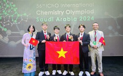 Việt Nam giành 3 HCV, 1 HCB Olympic Hóa học quốc tế năm 2024