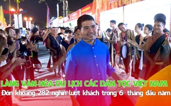 Làng Văn hóa – Du lịch các dân tộc Việt Nam đón khoảng 282 nghìn lượt khách trong 6 tháng đầu năm
