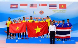 Đoàn Việt Nam áp đảo số lượng huy chương tại Giải Đua thuyền Canoe vô địch U19, U23 và vô địch Đông Nam Á 
