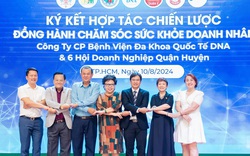 Bệnh viện Quốc tế DNA ký hợp tác cùng 6 Hội Doanh nghiệp quận, huyện